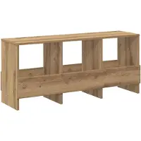 vidaXL Tijdschriftenrek Artisan Eiken 102 x 30 x 45 cm