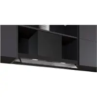 Siemens LJ85BCC60 - iQ300 - Afzuigkap - Geïntegreerde schouwkap - 80 cm - Zwart