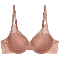 Triumph Voorgevormde bh Signature Sheer | Maat: 70D | Kleur: Bruin