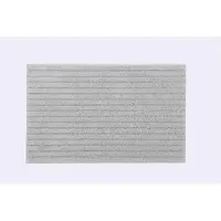 Sorema Ribbon badmat 50x80cm, silver