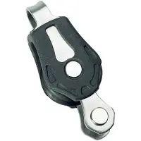 Barton Marine 7800111 Drievoudige Draaikatrol Met Touw Ondersteuning 275kg 5 Mm Zilver 20 x 52 mm