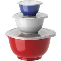 Mepal Mengkom Margrethe Red / Grey / Blue (Set van 3)