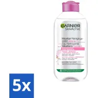 Garnier - SkinActive - Micellair Water - Gevoelige Huid - Gezichtsreiniger - 200 ml - Bulkverpakking - 5 stuks