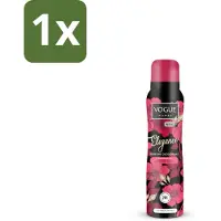Vogue 1 x Elegance Parfum Deodorant 150 ml - Deodorant - Parfum Deodorant - 24 Uur Bescherming - Geur Tegen Zweet - Bloesem Geur