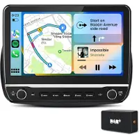 Hexinex 10.1" autoradio Geschikt Voor Mercedes Benz Smart Forfour Fortwo 453 (2014-2020), - Draadloos CarPlay, Android Auto, Android15, DAB, multimediaspeler, Mechanische knoppen, 2GB+64GB