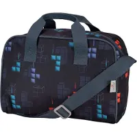DERDIEDAS sporttas Sports Bag Ninja Fighter donkerblauw