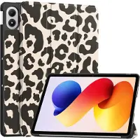 IMoshion Design Trifold Bookcase voor de Xiaomi Redmi Pad 2 Pro / Poco Pad M1 - Leopard