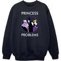 Disney Meisjes Schurken Prinses Hoofdpijn Sweatshirt (Zwart)