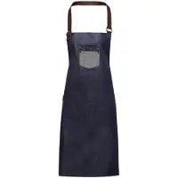 Premier Divisie Slabbetje Schort (Zwarte denim)