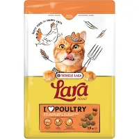 Versele-Laga Lara Adult kip met kalkoen kattenvoer 2 x 1,9 kg