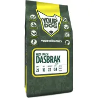 Yourdog west faalse dasbrak pup 3 kg - Hondenvoer