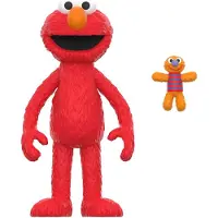 Super7 Sesame Street ReAction Action Figure Wave 04 Elmo & Baby David 10 cm Action Figuur