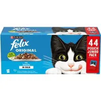 Felix Kattenvoer Nat in Gelei Multipack Original Vis Selectie 44 x 85 gr