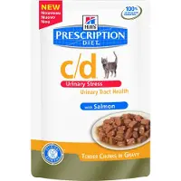 Hill's Pet Nutrition c/d Urinary Care - Urinary Stress - Prescription Diet - Feline - Maaltijdzakje