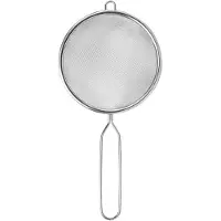 Orion - Roestvrijstalen Keukenzeef - 8 cm - Ergonomische Handgreep - Vaatwasserbestendig