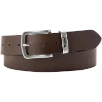 Levis Accessories Riem 'Two Horse Keeper' donkerbruin