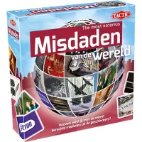 Tactic Misdaden van de Wereld – Kaartspel – Quizspel – Beruchte Misdaden en Historische Zaken – Kennis en Inzicht – Van de Wereld Serie – 2 of Meer Spelers – Vanaf 18 Jaar