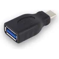 ACT SB0037, USB 3.1 C, USB 3.1 A, Zwart