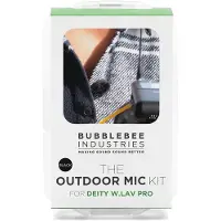 Bubblebee The Outdoor Mic Kit For Deity W.Lav Pro, Black