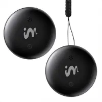 IMoshion Wireless Tag - Bluetooth Tracker voor Android - 2 pack - Zwart