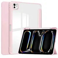 IMoshion Trifold Hardcase Bookcase voor de Apple iPad Pro 11 (2025) M5 / (2024) M4 - Roze