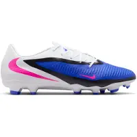 Nike Phantom 6 Low Academy Gras / Kunstgras Voetbalschoenen (MG) Blauw Wit Felroze