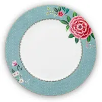 Pip studio Plate Blushing Birds Blue 26.5cm