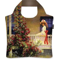Claude Monet Ecozz tas - Philip Lesie Hale - The Crimson Rambler - met rits - 46x41 cm