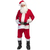 Boland - Kostuum Kerstman professioneel (L/XL) - Volwassenen - Kerstman - Kerst - Themafeest