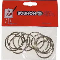 Bouhon sleutelring | 25 mm | blister van 10 stuks