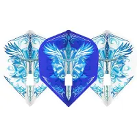 L-Style Champagne Flight L3 Shape Tetsuya Fujiwara Mix - Dart Flights