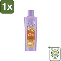 Andrélon 1 x – Shampoo – Oil & Care – 250 ml- Droog Haar - Pluis - Haar Verzorging - Arganolie - Sheaboter