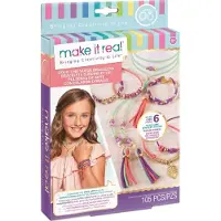 Make It Real Suede Armbandjes met bedeltjes maken