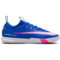 Nike Zoom Mercurial Vapor 16 Academy Zaalvoetbalschoenen (IN) Kids Blauw Wit Felroze
