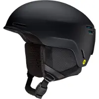 Smith Optics - Heren skihelmen - Method Pro MIPS Matte Black voor Dames van Gerecyclede materialen - Maat 51-55 cm - Zwart