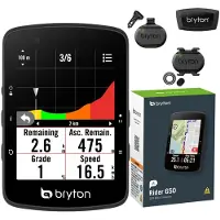 Bryton Rider 650t Dual Sensor/hrm fietscomputer Transparant Transparant One Size