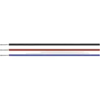 HELU 45201-100 Hogetemperatuurdraad SIFF 1 x 0.50 mm² Zwart 100 m