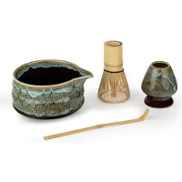 Bredemeijer Matcha Set Silhouet Blauw 450 ml (4-Delig)