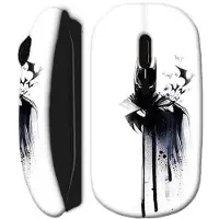 MANIACASE Draadloze Muis - Batman - Vleermuizen - Zwart - USB Wifi - Compatibel met Mac en PC