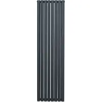 Monster Ovaal vormige radiator - 1800 mm x 480 mm - Anthracietgrijs