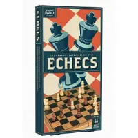 Professor puzzle Klassiek spel Vintage houten schaakspel Franstalige Versie
