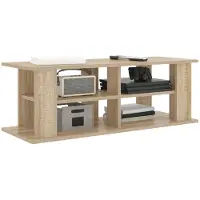 vidaXL TV-stand Sonoma Eik 96 x 35 x 33,5 cm