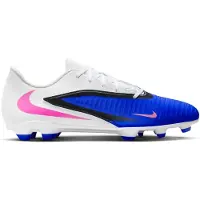 Nike Phantom 6 Low Club Gras / Kunstgras Voetbalschoenen (MG) Blauw Wit Felroze