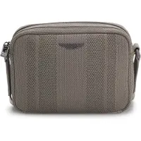 BOSS x ASTON MARTIN gebreide crossbodytas met suède details