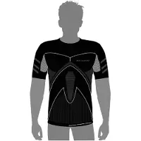 Massi Thermetic Evolution Carbon Korte Mouwen Basislaag Zwart XL Man