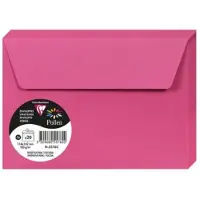 Clairefontaine Pollen - Enveloppe - C6 - 114x162mm - Fuchsia - Intensief Roze - 20 Stuks