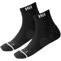 Helly Hansen Sok Unisex Trail Sock Black (2-Pack)-Schoenmaat 39 - 41