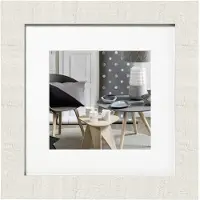 Walther design Home - Houten lijst - Fotoformaat 40x40 cm - Polair Wit