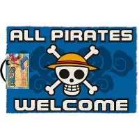 Pyramide Paillasson One Piece All Pirates Welcome