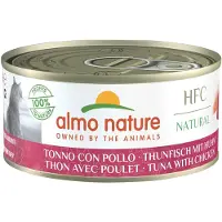 Almo nature cat tonijn/kip - 24x70 gr - Kattenvoer
